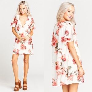 Show Me Your MuMu Kylie Romuntic Rose Mini Dress